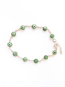 PULSEIRA INTEIRA OLHO GREGO -OURO