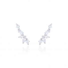 BRINCO EARCUFF NAVETES PRATA