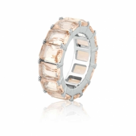 ALIANÇA INTEIRA MORGANITA