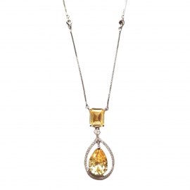 COLAR YELLOW DIAMOND - RÓDIO
