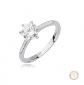 Anel Prestige Solitaire 0.8ct