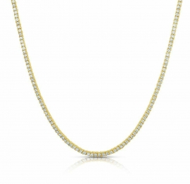 COLAR RIVIERA PRATA 2MM - OURO