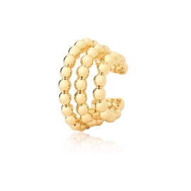 BRINCO PIERCING BOLINHAS - OURO