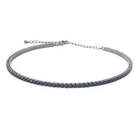 COLAR CHOCKER RIVIERA NEGRA