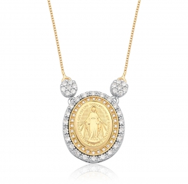 Colar Grace Medal Luxe Dual