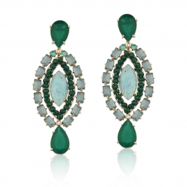 BRINCO NATALIA CHAIM JADE VERDE