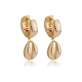 BRINCO ARGOLA BUZIO - OURO