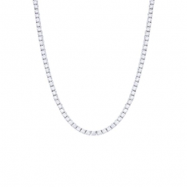 Colar Riviera Moissanite 2mm