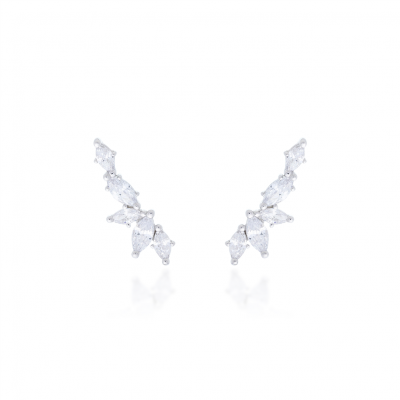 BRINCO EARCUFF NAVETES PRATA