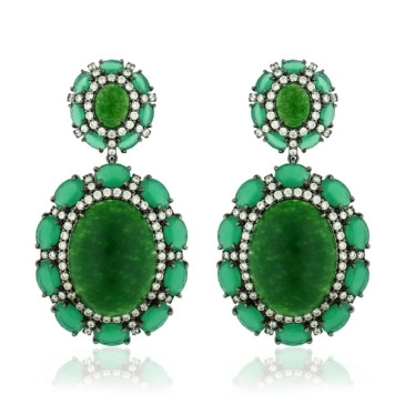 BRINCO PEDRA JADE - RÓDIO NEGRO