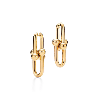 BRINCO ELOS PRATA E OURO - LUXO