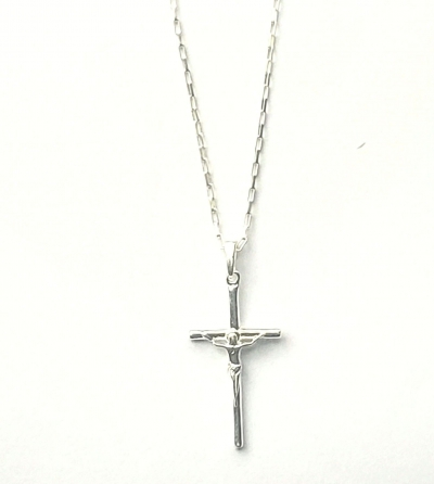 Corrente Cartier Cross Silver