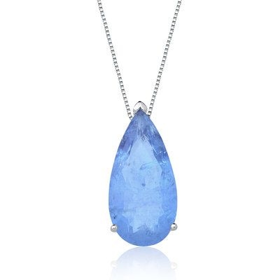 COLAR PRATA GOTA TANZANITA