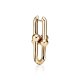 BRINCO ELOS PRATA E OURO - LUXO
