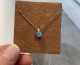 Brinco Moissanite Shine Blue
