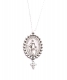 COLAR SANTA PRATA NOSSA SENHORA MEDALHA MILAGROSA