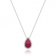 COLAR GOTA INVISIBLE RUBI