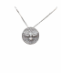 Colar Espírito Santo Cravejado Silver