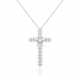 COLAR CRUCIFIXO CRAVEJADO - RÓDIO