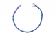 PULSEIRA RIVIERA PRATA SAFIRA AZUL -G