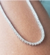 Colar Riviera Moissanite 2mm