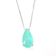 Colar Emerald Fusion Silver