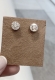 Brinco Moissanite llusion Royale 3ct