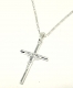 Corrente Cartier Cross Silver